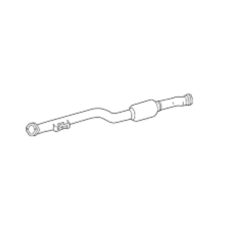Exhaust Assembly Main-Middle - A2124900619